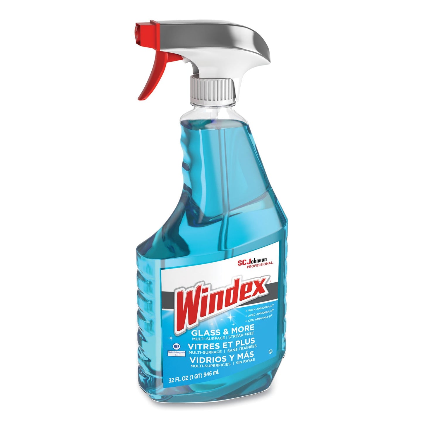 SJN322338EA Ammonia-D Glass Cleaner, Fresh, 32 oz Spray Bottle Windex