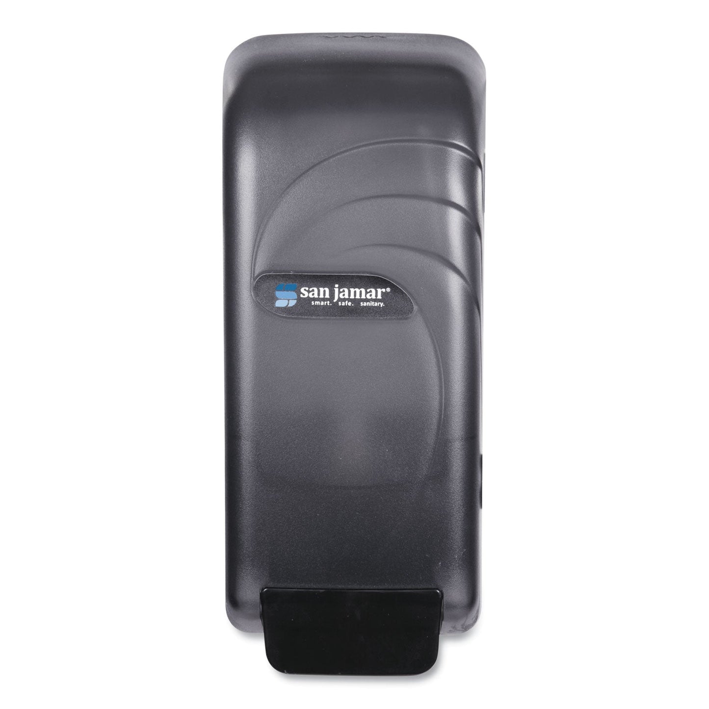 SJMS890TBK Oceans Universal Liquid Soap Dispenser, 800 mL, 4.5 x 4.38 x 10.5, Black Pearl San Jamar