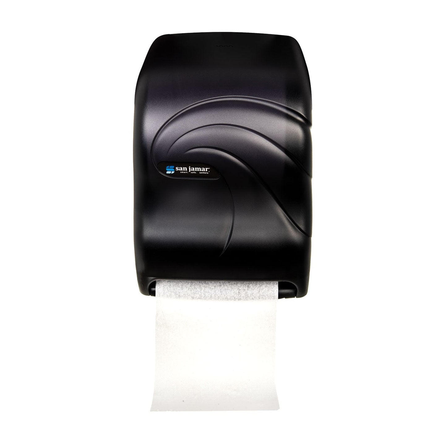 SJMT1390TBK Oceans Tear-N-Dry Electronic Touchless Roll Towel Dispenser, 11.75 x 9 x 15.5, Black Pearl San Jamar