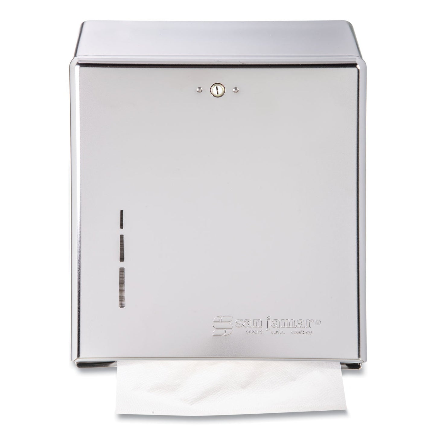 SJMT1900XC C-Fold/multifold Towel Dispenser, 11.38 X 4 X 14.75, Chrome San Jamar