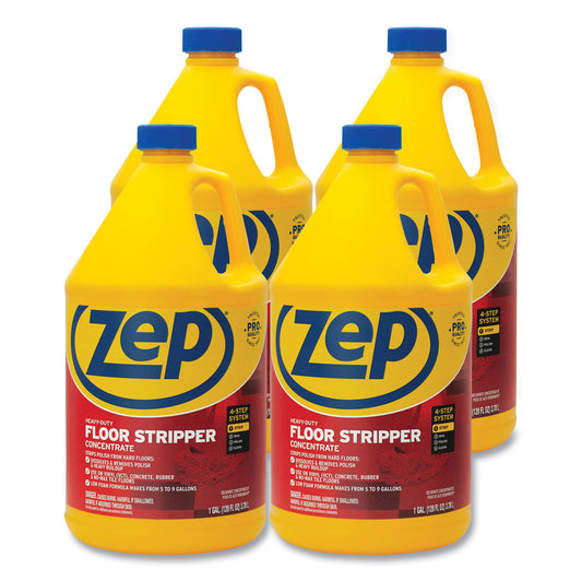 ZPEZULFFS128CT Floor Stripper, Unscented, 1 Gal, 4/carton