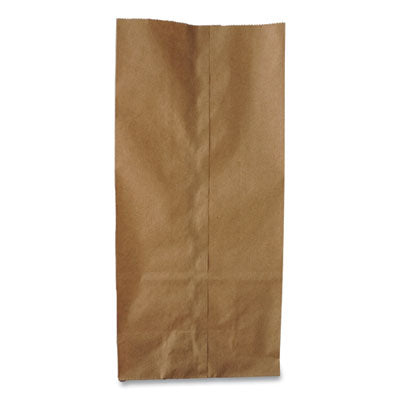 BAGGK6500 Grocery Paper Bags, 6# Size, 35# Basis Weight, 5.88" x 3.63" x 11", Kraft, 500/Bundle