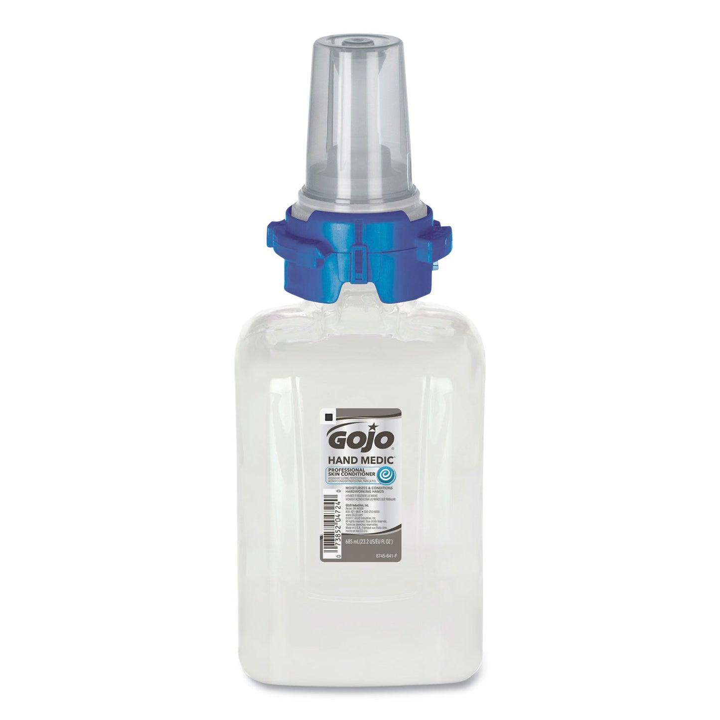 GOJ874504 HAND MEDIC Professional Skin Conditioner for Industrial Environments, Refill for GOJO ADX-7 Dispenser, 685 mL, 4/Carton