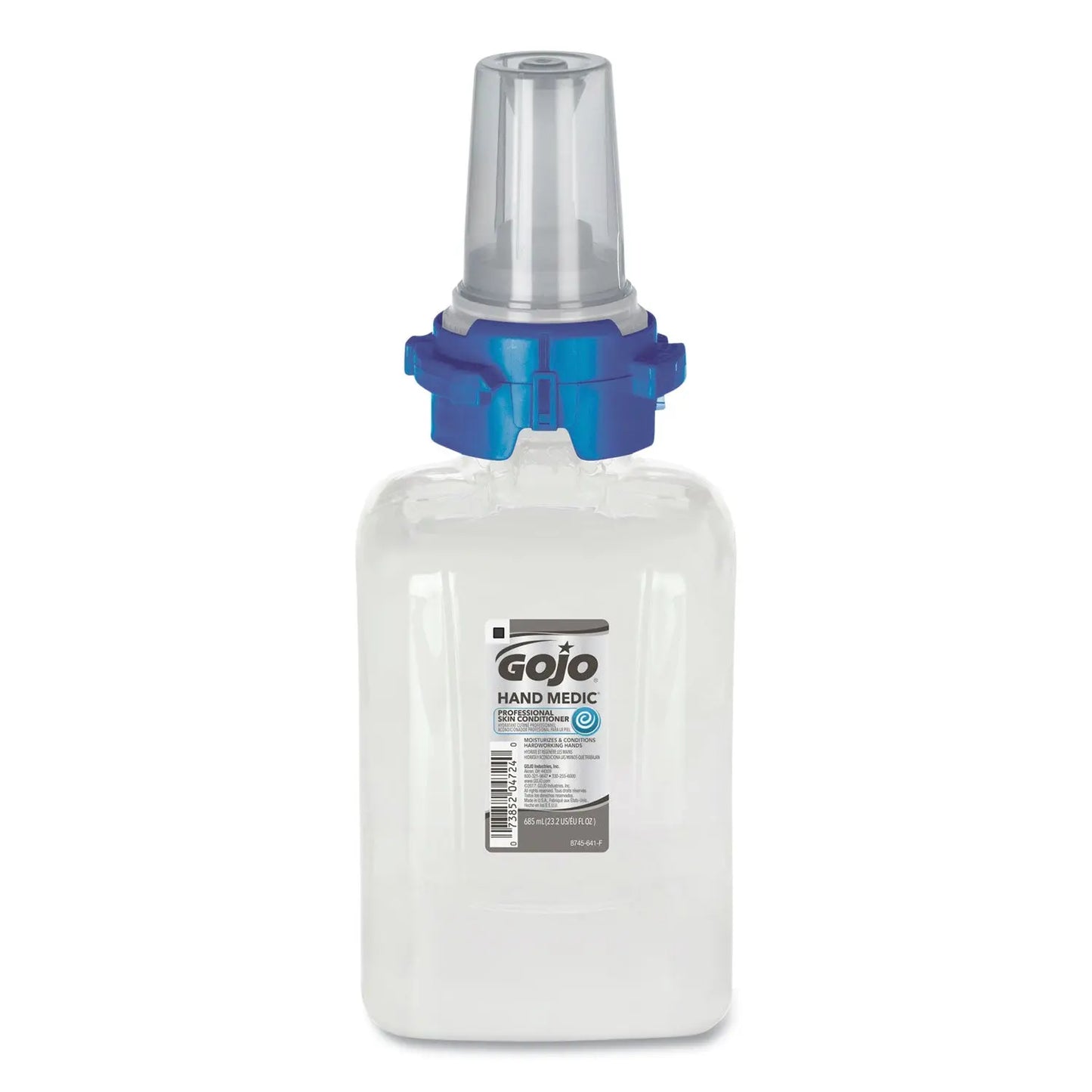 GOJ874504 HAND MEDIC Professional Skin Conditioner for Industrial Environments, Refill for GOJO ADX-7 Dispenser, 685 mL, 4/Carton GOJO
