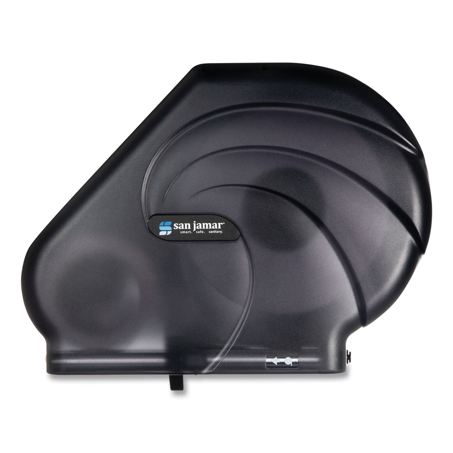 SJMR3090TBK Oceans Reserva Jumbo Tissue Dispenser with Stub Roll, 16.75 x 5.5 x 12.25, Black Pearl San Jamar