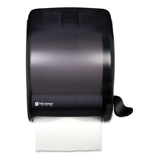 SJMT950TBK Element Lever Roll Towel Dispenser, Classic, 12.5 X 8.5 X 12.75, Black Pearl