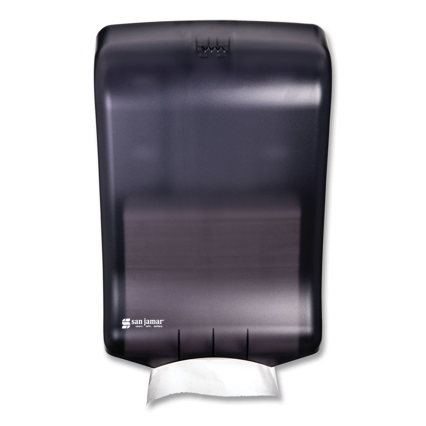 SJMT1700TBK Large Capacity Ultrafold Multifold/C-Fold Towel Dispenser, Classic, 11.75 x 6.25 x 18, Black Pearl San Jamar