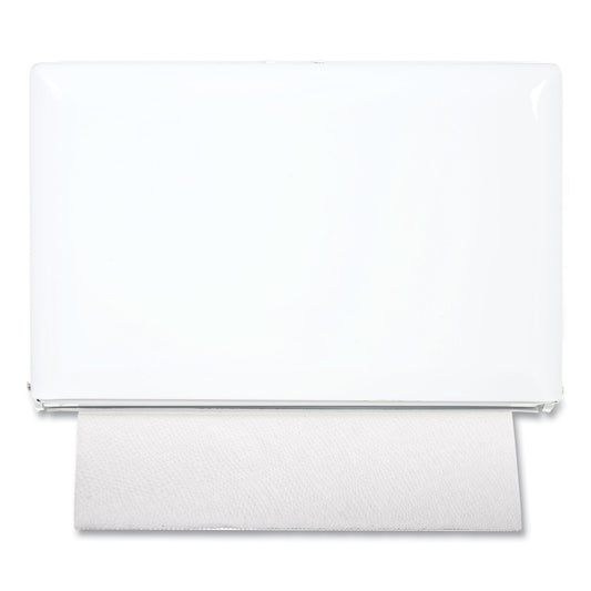 SJMT1800WH Singlefold Paper Towel Dispenser, 10.75 X 6 X 7.5, White
