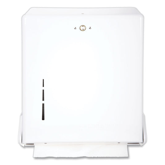 SJMT1905WH True Fold C-Fold/multifold Paper Towel Dispenser, 11.63 X 5 X 14.5, White