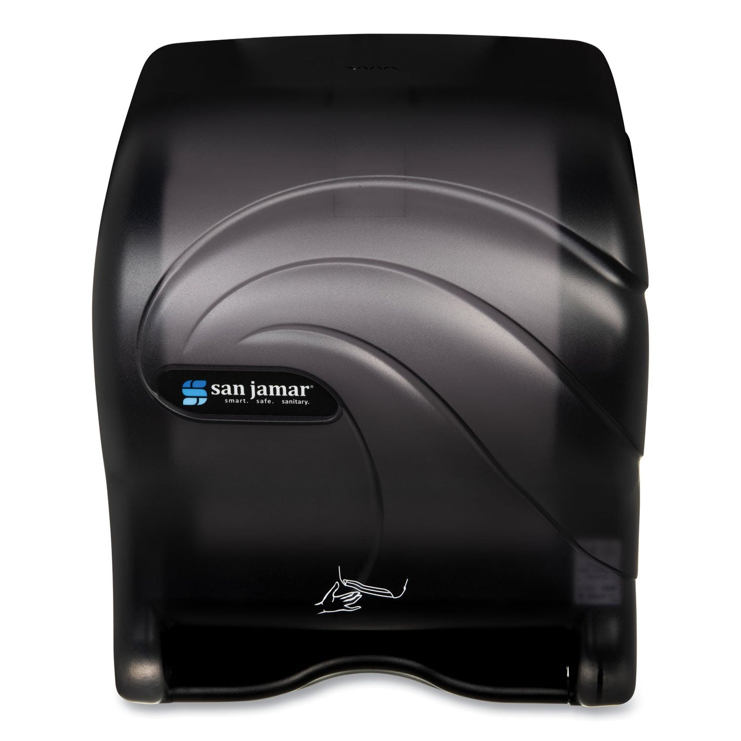 SJMT8490TBK Oceans Smart Essence Electronic Roll Towel Dispenser, 11.88 x 9.1 x 14.4, Black San Jamar