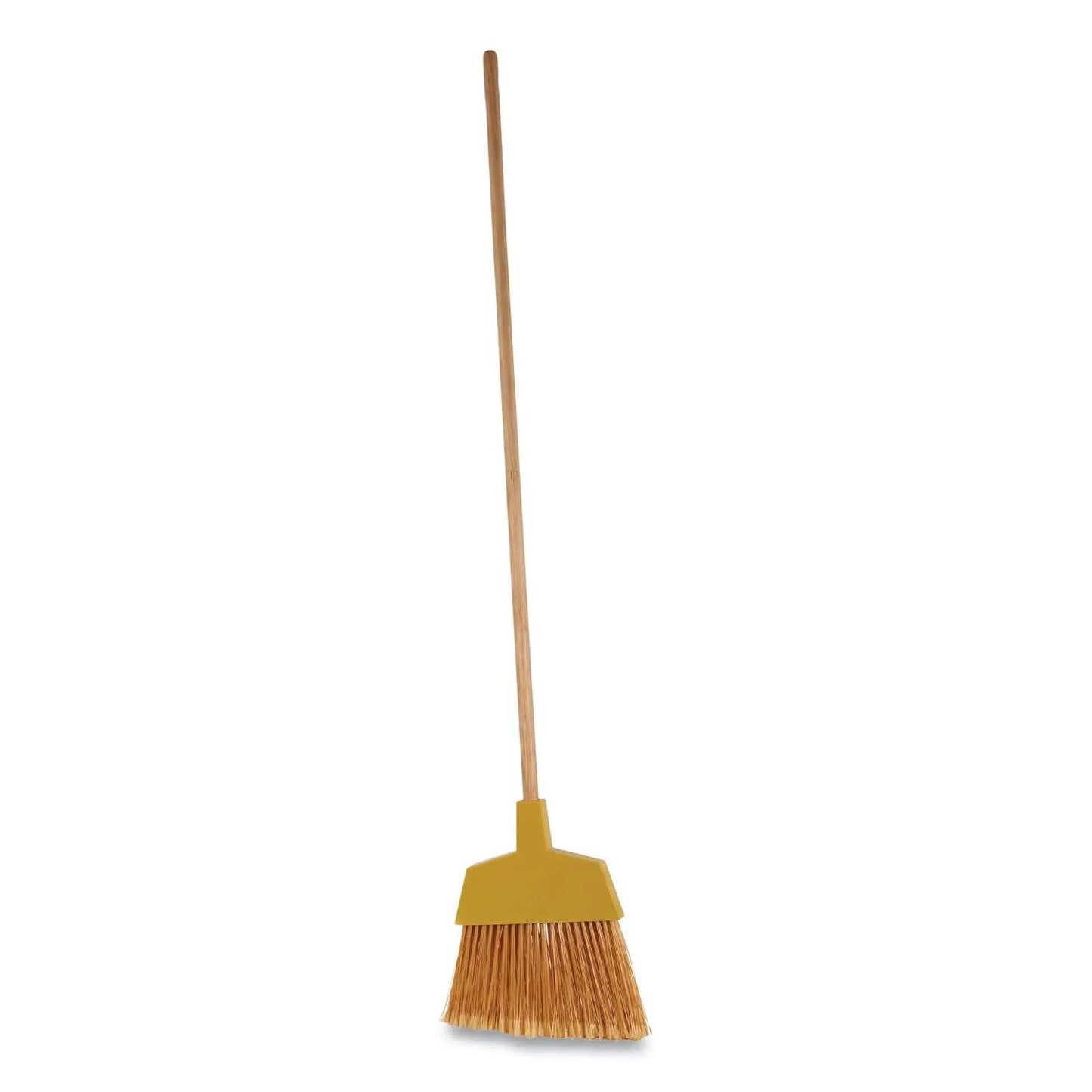 BWK932AEA Angler Broom, 53" Handle, Yellow Boardwalk