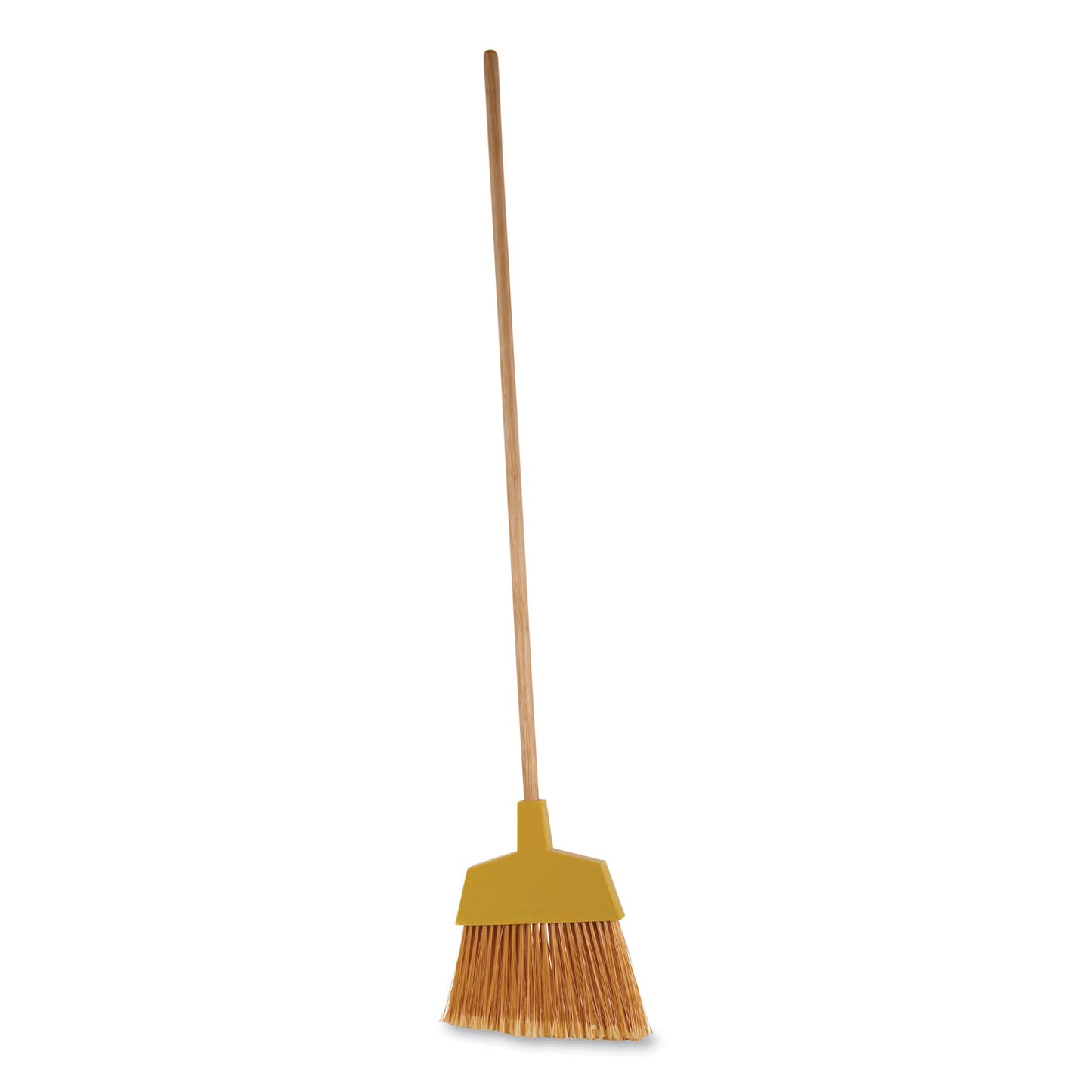 BWK932ACT Angler Broom, 53" Handle, Yellow, 12/carton