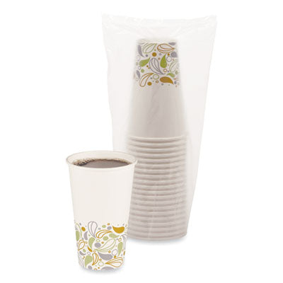 BWKDEER16HCUP Deerfield Printed Paper Hot Cups, 16 oz, 50/Sleeve, 20 Sleeves/Carton BOARDWALK