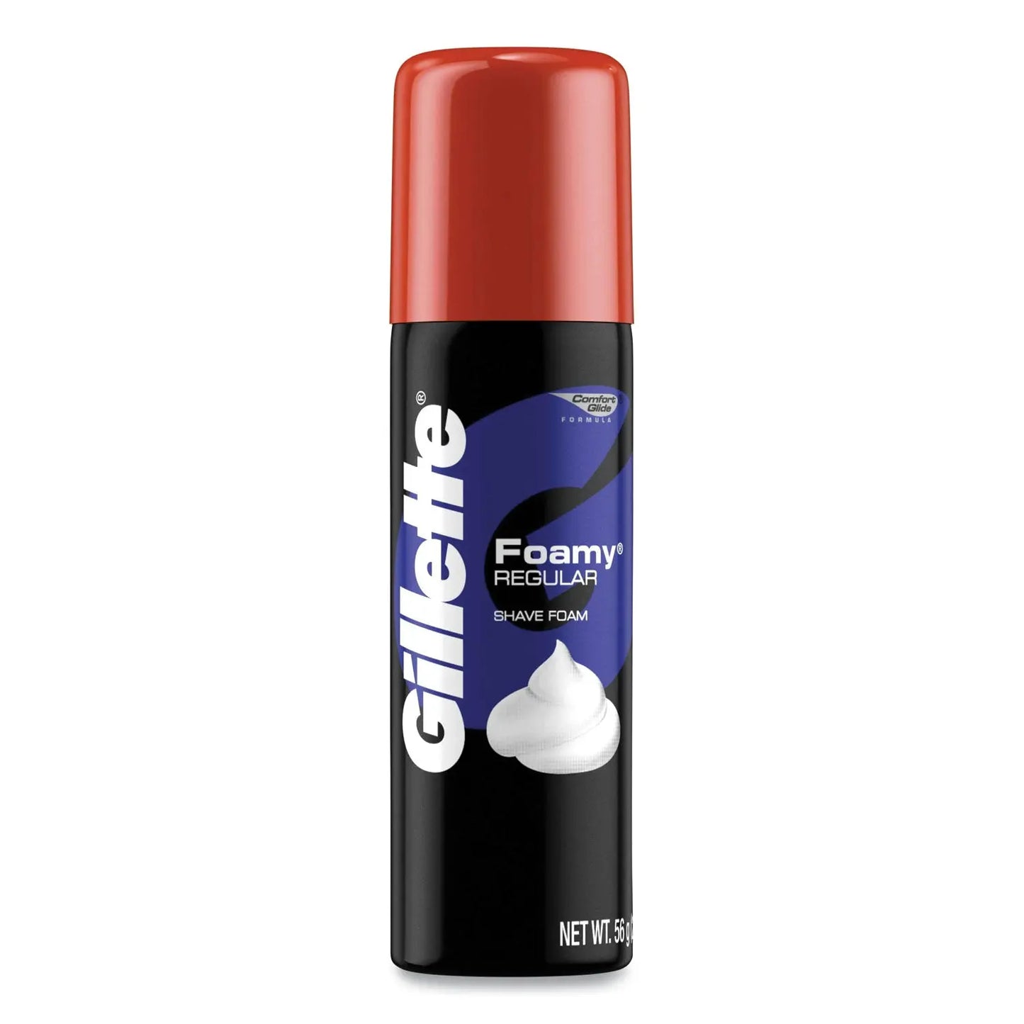 PGC14501 Foamy Shave Cream, Original Scent, 2 Oz Aerosol Spray Can, 48/carton Gillette