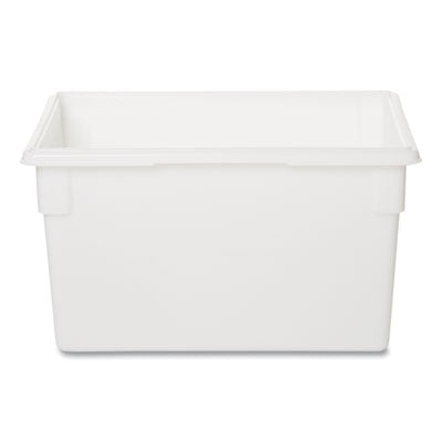 RCP3501WHI Food/Tote Boxes, 21.5 gal, 26 x 18 x 15, White, Plastic RUBBERMAID COMMERCIAL PROD.