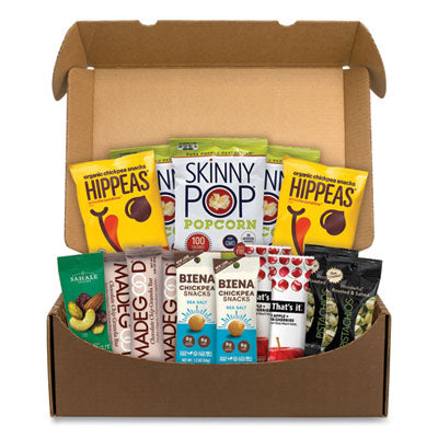 GRR70000126 Vegan Snack Box, 15 Assorted Snacks/Box