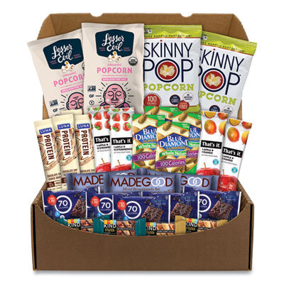 GRR70000128 Low Calories Snack Box, 28 Assorted Snacks/Box