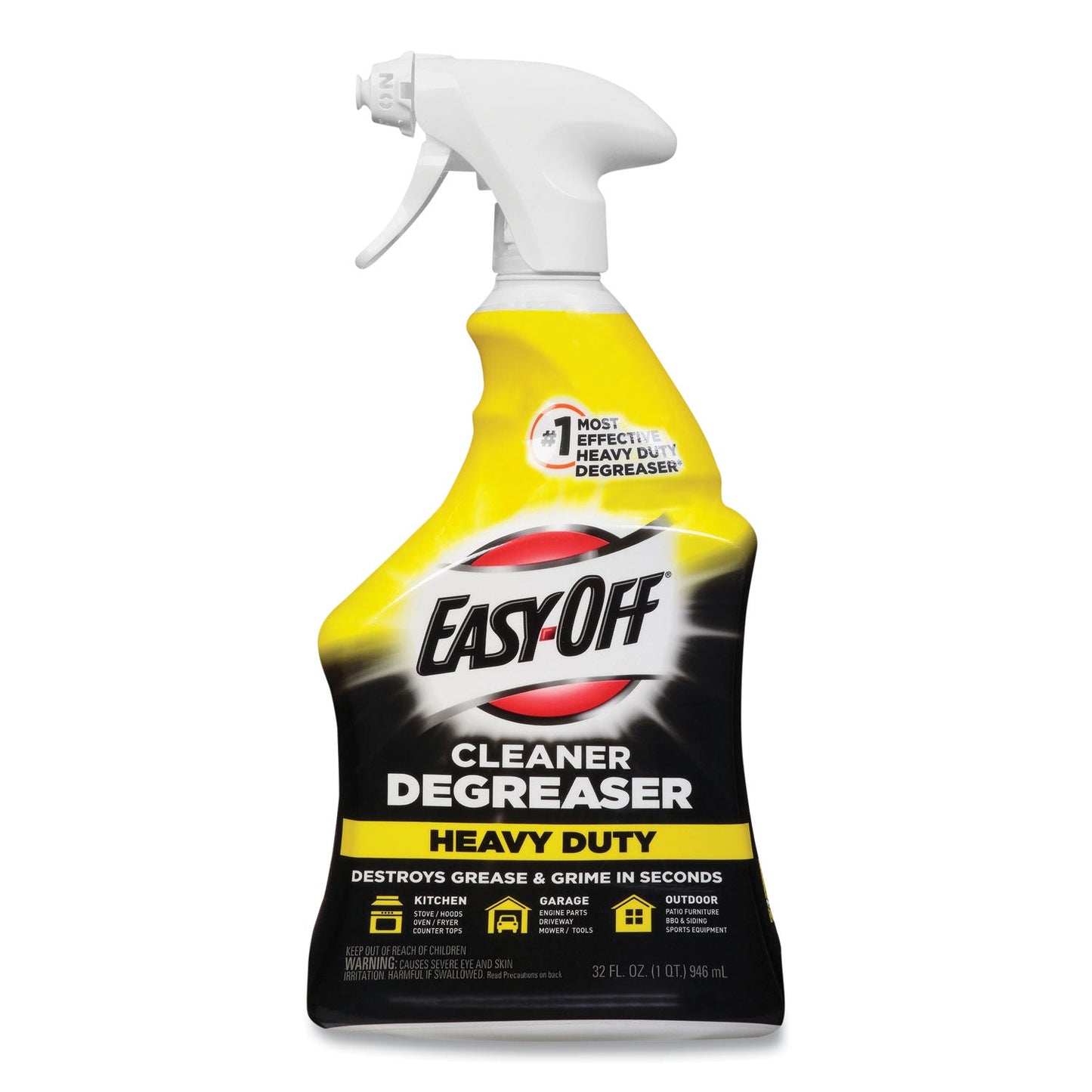 RAC99624EA Heavy Duty Cleaner Degreaser, 32 Oz Spray Bottle EASY-OFF
