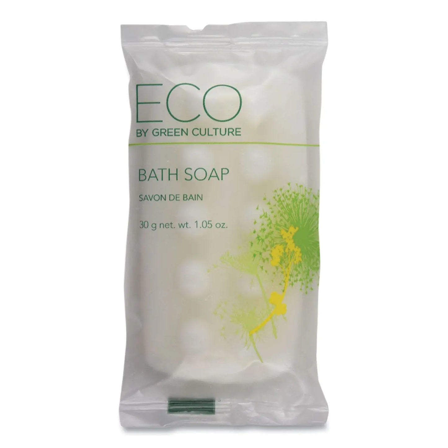 OGFSPEGCBH Bath Massage Bar, Clean Scent, 1.06 Oz, 300/carton Eco By Green Culture