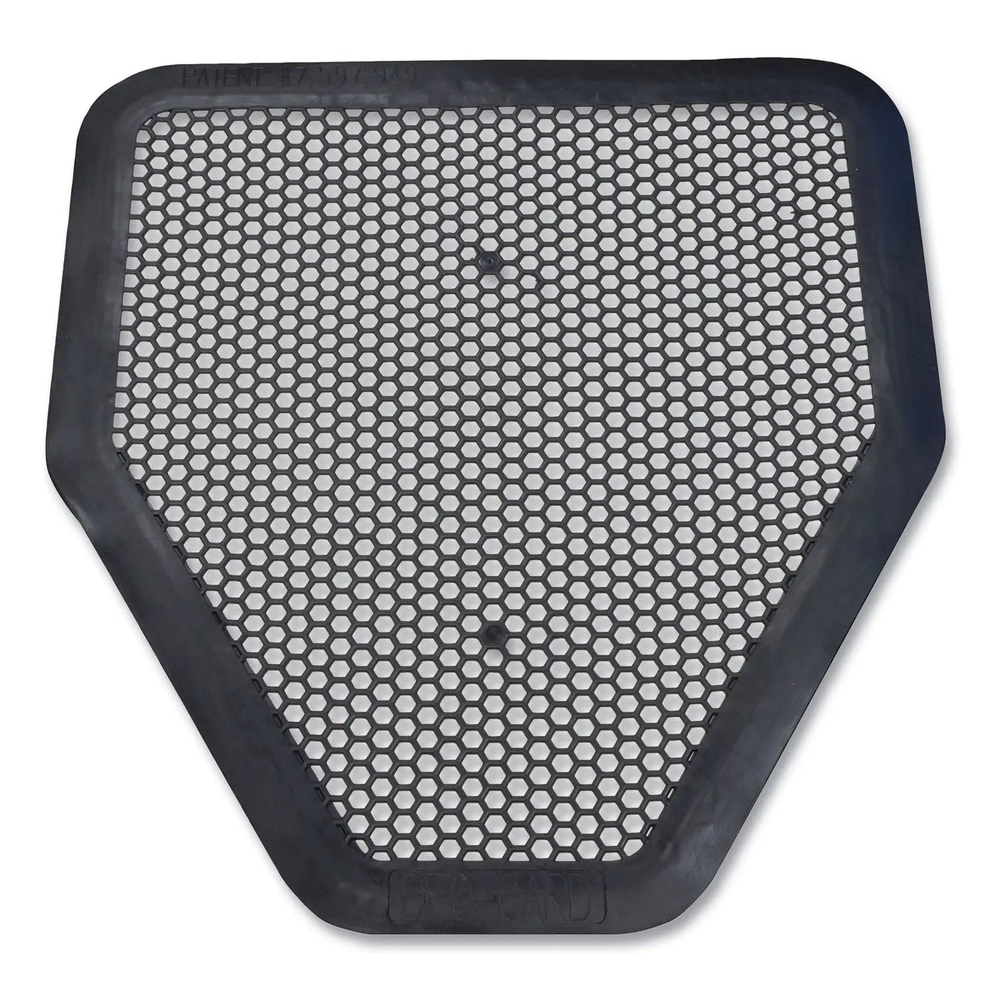 BGD6668 Deo-Gard Disposable Urinal Mat, Shield-Shaped, Fresh Mountain Air Scent, Charcoal Gray Perforated Surface, 17.5 x 20.5, 6/CT Big D Industries