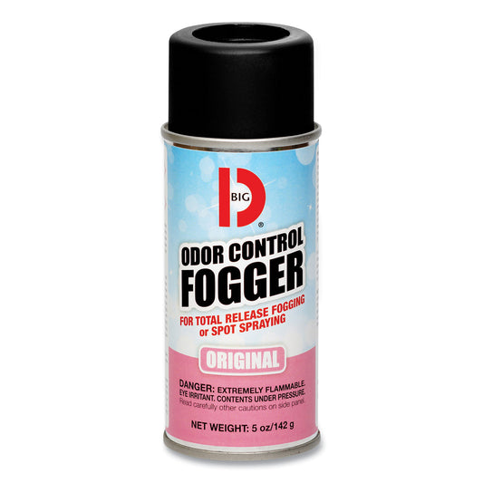 BGD341 Odor Control Fogger, Original Scent, 5 Oz Aerosol Spray, 12/carton