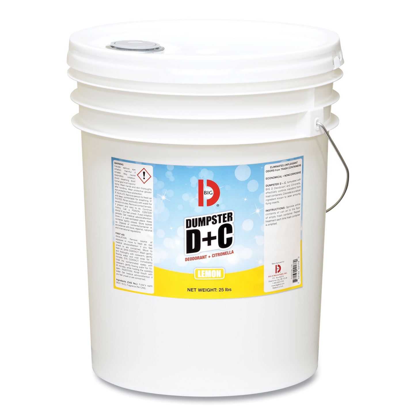BGD178 Dumpster D Plus C, Neutral, 25 Lb Bucket