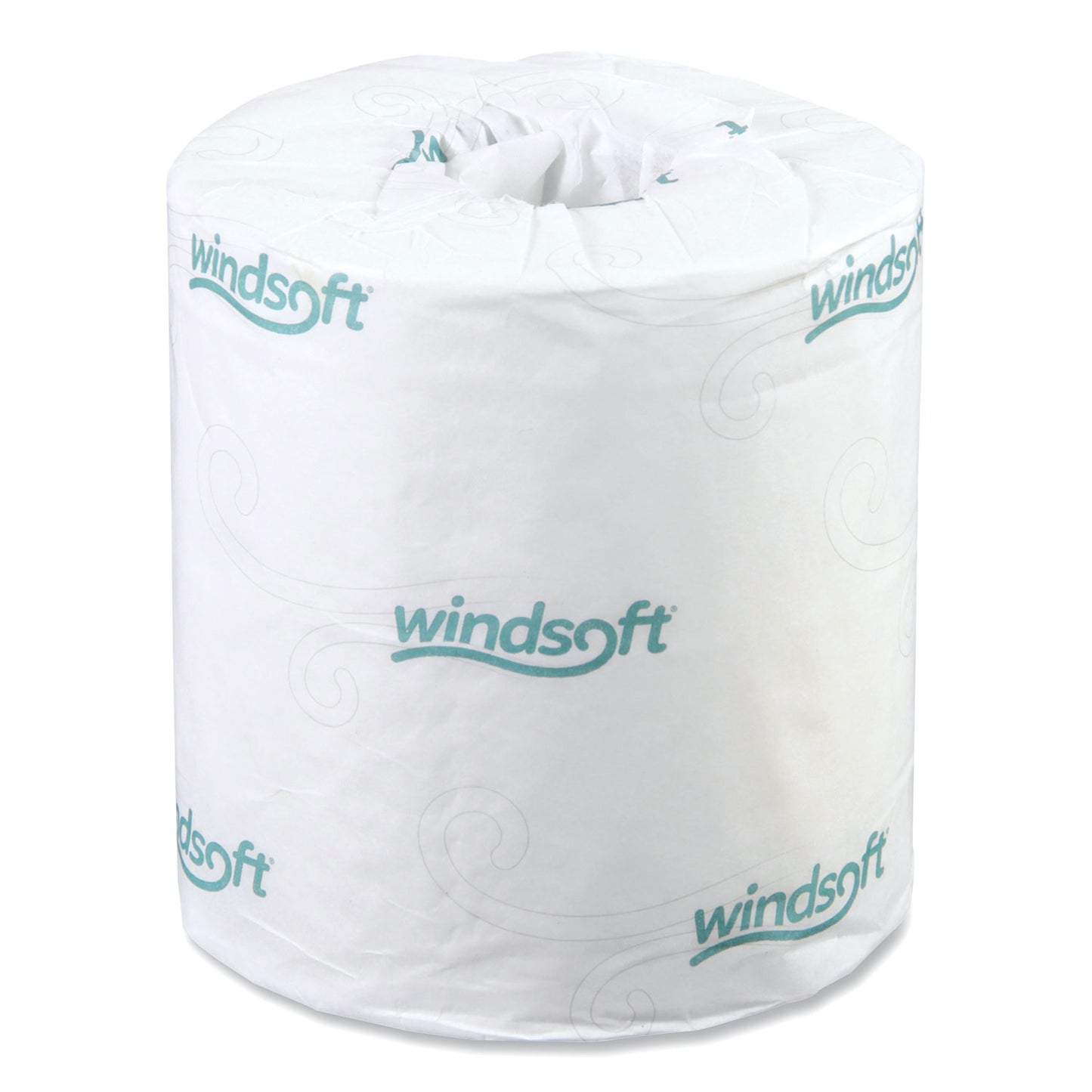WIN2405 Bath Tissue, Individually Wrapped Rolls, Septic Safe, 2-Ply, White, 500 Sheets/Roll, 48 Rolls/Carton Windsoft