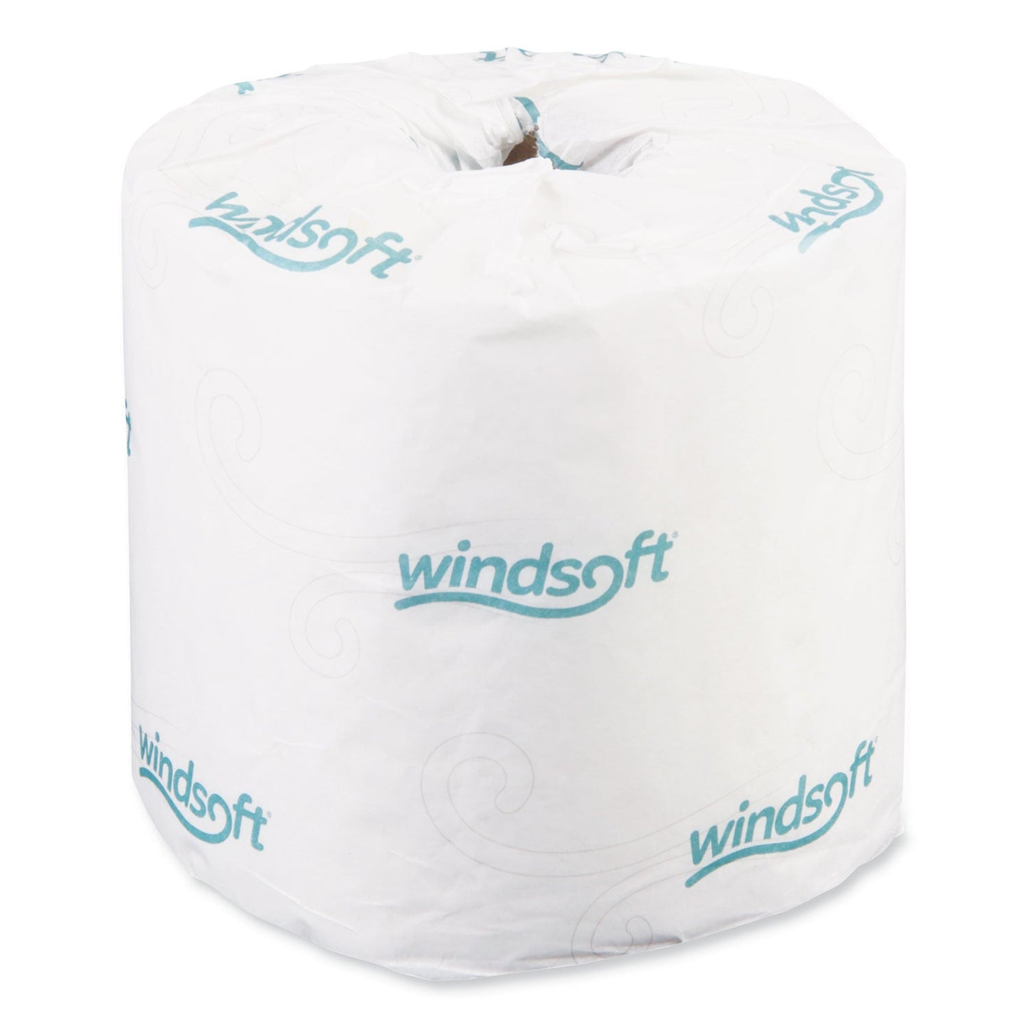 WIN2400 Bath Tissue, Individually Wrapped Rolls, Septic Safe, 2-Ply, White, 400 Sheets/Roll, 24 Rolls/Carton Windsoft