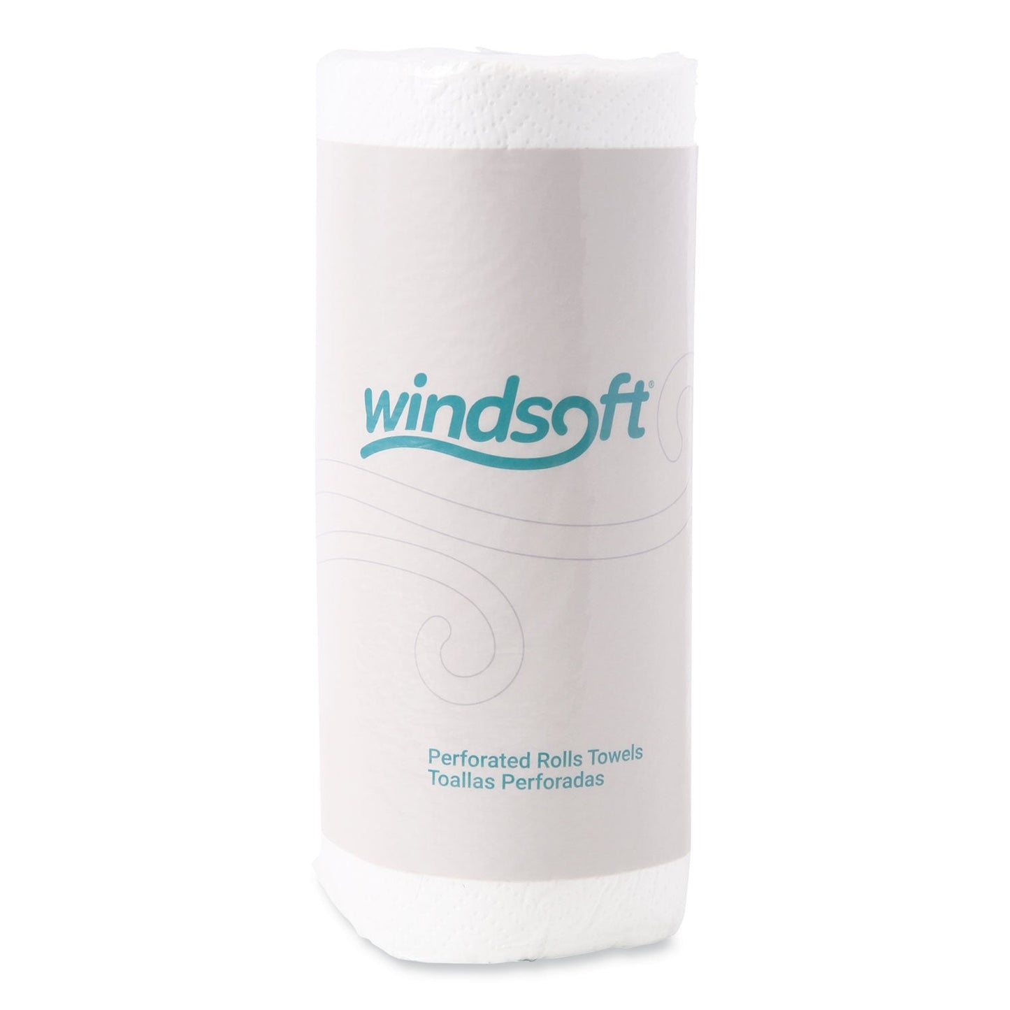 WIN1220CT Kitchen Roll Towels, 2-Ply, 11 x 8.8, White, 100/Roll, 30 Rolls/Carton Windsoft
