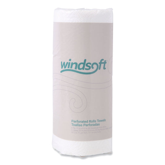 WIN122085RL Kitchen Roll Towels, 2-Ply, 11 X 8.5, White, 85/roll