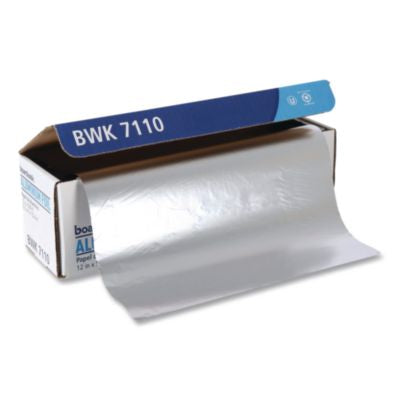 BWK7110 Standard Aluminum Foil Roll, 63 Gauge, 12" x 500 ft