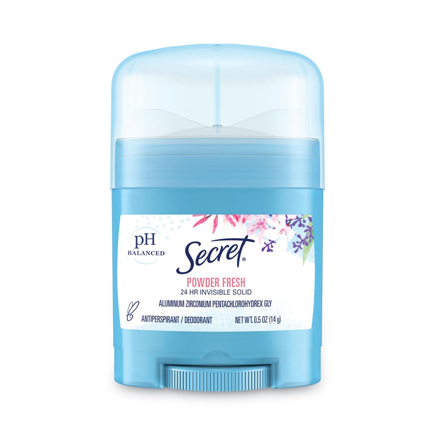 PGC31384 Invisible Solid Anti-Perspirant and Deodorant, Powder Fresh Scent, 0.5 oz Stick, 24/Carton Secret