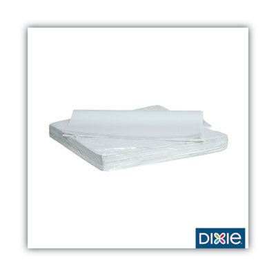 DXEGRC1414 All-Purpose Food Wrap, Dry Wax Paper, 14 x 14, White, 1,000 Sheets/Pack, 4 Packs/Carton DIXIE FOOD SERVICE