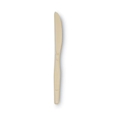 DXESSK11B SmartStock Plastic Cutlery Refill, Series-O, Mediumweight Knife, Beige, 40/Pack, 24 Packs/Carton DIXIE FOOD SERVICE
