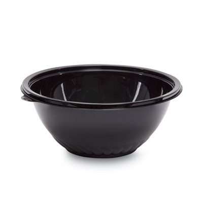 WNAAPB160BL Caterline Pack n' Serve Plastic Bowl, 160 oz, 12" Diameter x 5" h, Black, 25/Carton