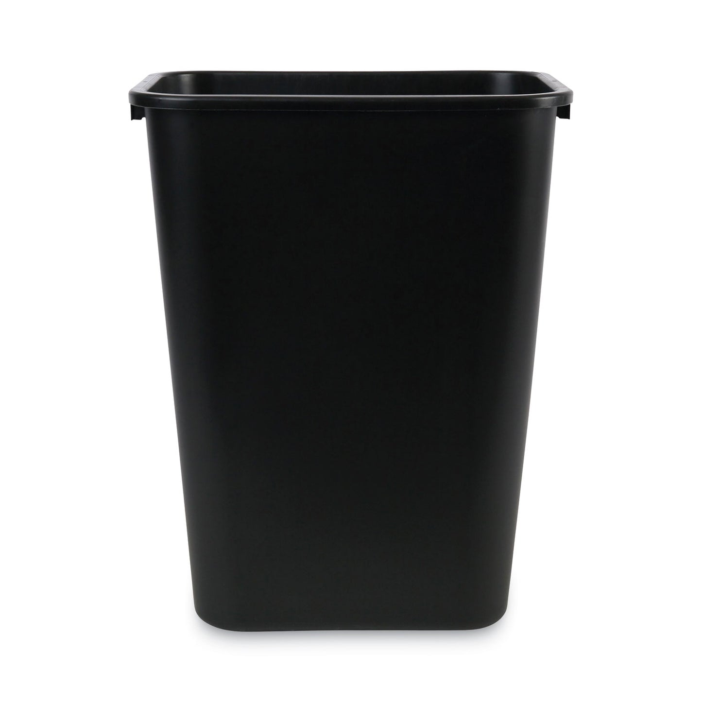 BWK41QTWBBLA Soft-Sided Wastebasket, 41 Qt, Plastic, Black