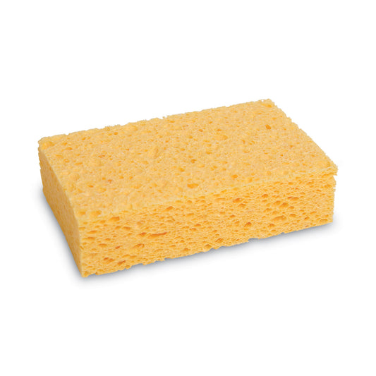 BWKCS2 Medium Cellulose Sponge, 3.67 X 6.08, 1.55" Thick, Yellow, 24/carton