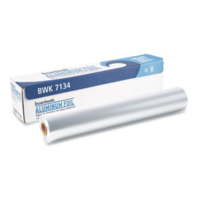 BWK7134 Heavy-Duty Aluminum Foil Roll, 87 Gauge, 18" x 500 ft
