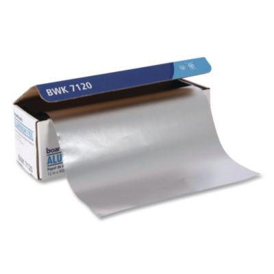 BWK7120 Heavy-Duty Aluminum Foil Roll, 87 Gauge, 12" x 500 ft