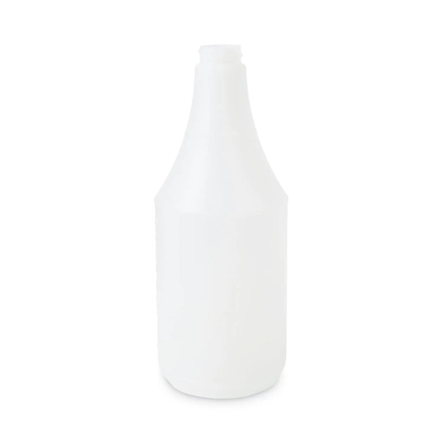 BWK00024 Embossed Plastic Spray Bottle, 24 oz, Clear, 24/Carton Boardwalk