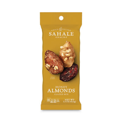 SMU900020 Glazed Mixes, Honey Glazed Almond, 1.5 Oz, 18/Carton J.M. SMUCKER CO.