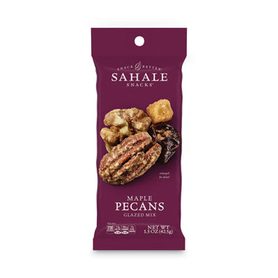 SMU00018 Glazed Mixes, Maple Cinnamon Pecan Walnut, 1.5 Oz Pouch, 18/carton J.M. SMUCKER CO.