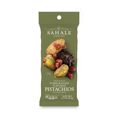 SMU00019 Glazed Mixes, Pomegranate Pistachio Almond, 1.5 Oz Pouch, 18/carton J.M. SMUCKER CO.