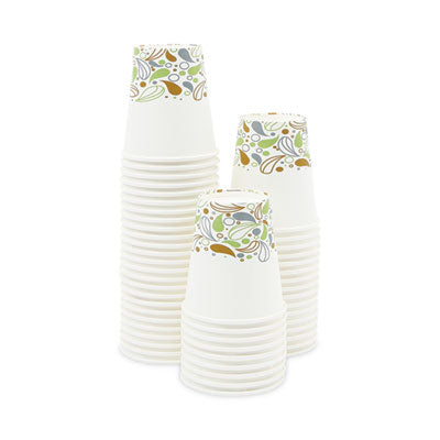 BWKDEER10HCUP Deerfield Printed Paper Hot Cups, 10 oz, 50/Sleeve, 20 Sleeves/Carton BOARDWALK