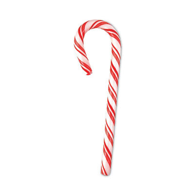 GRR211X0012 Peppermint Candy Canes, 1 oz, 60 Pieces/Jar, 1 Jar/Carton