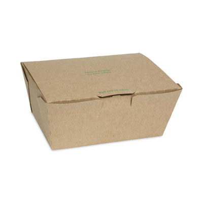 PCTNOB03KECTE EarthChoice Tamper Evident OneBox Paper Box, 7.6 x 5.7 x 3.3, Brown, 160/Carton PACTIV EVERGREEN CORPORATION