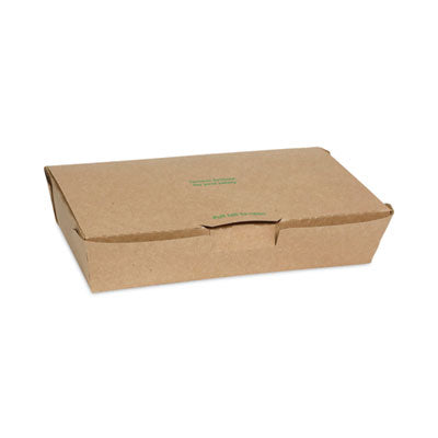 PCTNOB02KECTE EarthChoice Tamper Evident OneBox Paper Box, 9.7 x 5.6 x 2, Brown, 100/Carton PACTIV EVERGREEN CORPORATION