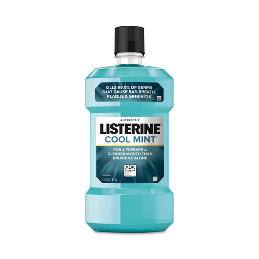 PFI42735 Listerine Cool Mint Mouthwash, 1 L Bottle