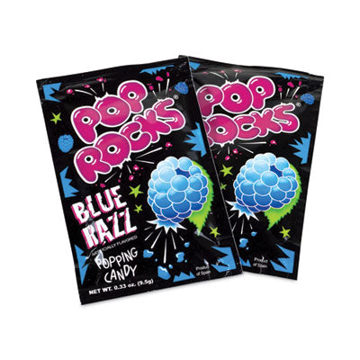 GRR20900230 Sugar Candy, Blue Raspberry, 0.33 oz Pouches, 24/Carton