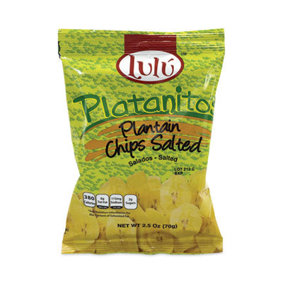 GRR20902612 Platanitos Plantain Chips, 2.5 oz/Pack, 30 Packs/Carton